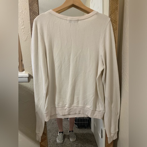 Wildfox | Mistletoe Print Sweatshirt Size Medium - Picture 8 of 8